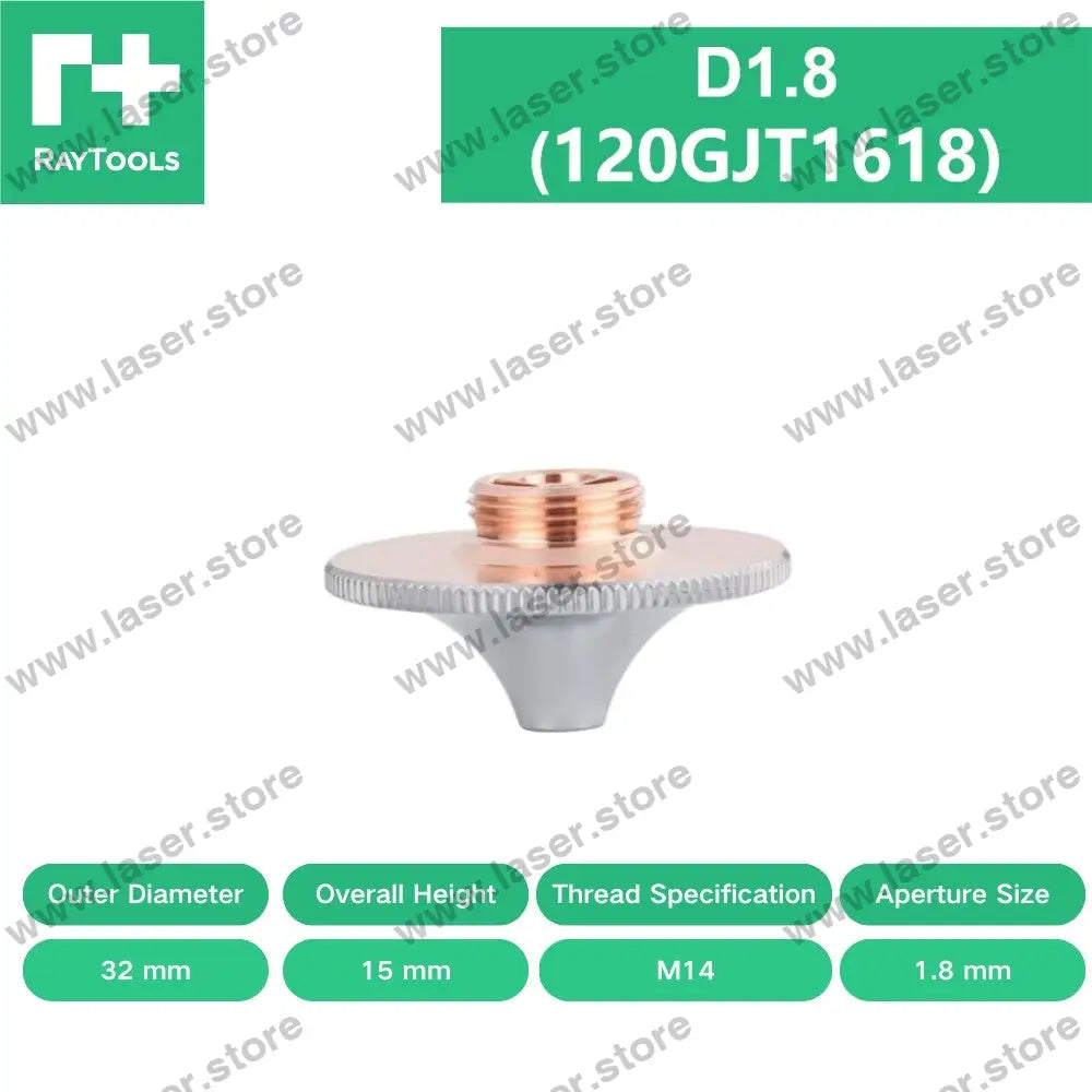Raytools Original Single/Double Layer Nozzle D32（Type B） D1.8mm（120GJT1618）