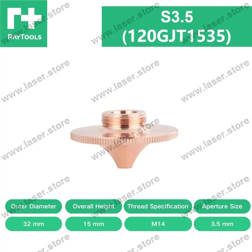 Raytools Original Single/Double Layer Nozzle D32（Type B） S3.5mm（120GJT1535）