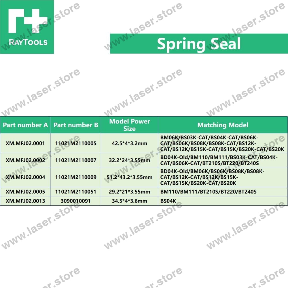 Raytools Original Spring Seal